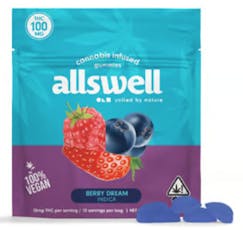 Allswell - Sweet Berry Dream - Gummies - 10pk - 100mg