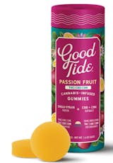 Passion Fruit 1:1:1 CBN Gummies - Good Tide