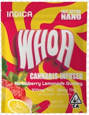 Whoa - Edible - Single - Strawberry Lemonade - 100MG