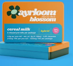 Ayrloom | Pre-roll | Infused Joints - Cereal Milk 5pk | 3g
