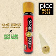 Sushi Hash | Sour Tangie x Key Lime Rosin | 1g Hash Rosin Preroll