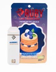 Ruby Concentrates - Disposable - Live Resin - Blueberry Shortcake - 1G