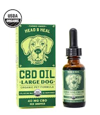 Large Dog CBD Oil 1200mg | Head & Heal