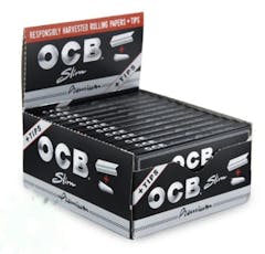 Kingsize Slim Black Cigarette Paper | OCB