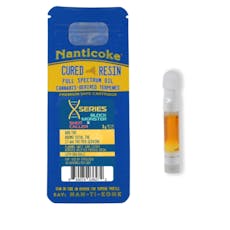 Nanticoke | Vape | Cartridge | X Series - Shot Caller X Block Monster | 1g