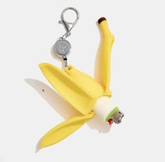 Edie Parker Banana Peel Lighter Keychain
