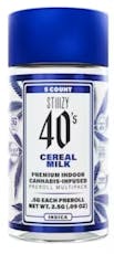 Stiiizy - 40's Joints - Cereal Milk - Infused Preroll Pack - 5pk - 2.5g