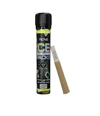 Rove Sour Lime Haze Ice Packs 1g Rosin, Diamond, Hash Infused Preroll