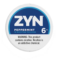 ZYN | 6mg Nicotine Pouches | Peppermint