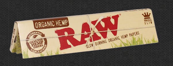 RAW | Organic Hemp | King Size Slim Papers | 32pk