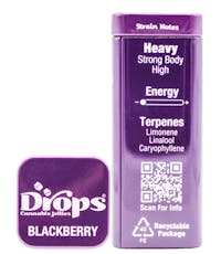 Drops Blackberry 2:1 Gummy 20pk 100mg
