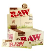 RAW® Organic Hemp King Size Slim Papers 32ct