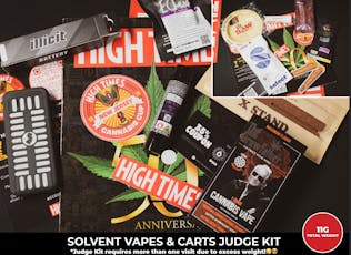 High Times | Solvent Vapes Cannabis Cup Judge Kit 1, 2, 3