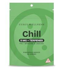 Curio | Edible | Chews - Chill - Pineapple Breeze | 100mg