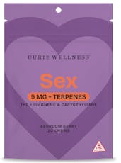 Curio | Edible | Chews - Sex - Bedroom Berry | 100mg