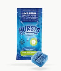 Blue Raspberry - 800MG Live Resin Infused Edibles (Sauce Bursts)