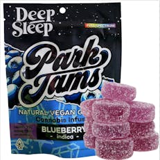 Blueberry - 100mg Cannabis Infused Full Spectrum Gummies (Park Jams)