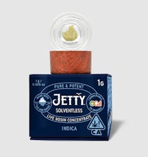 JETTY EXTRACTS: Cookie Greaze 1g Live Rosin (I)