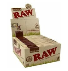 Raw Organic Hemp Artesano King Size Slim