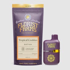 Tropical Cookies 1g Live Resin Tank | Florist Farms
