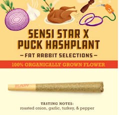Paper Crane Sensi Star x Puck Hashplant 0.5g 2pk Prerolls