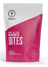 Select Bites | Edibles | Nano Bites Fast Acting | Pomegranate | 100mg