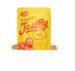 ORANGE SWIRL SOLVENTLESS HASH 2PK GUMMIES - JAUNTY - 20mg