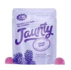 Jaunty | Edibles | Gummies | Hash Infused - Dreamberry | 20mg