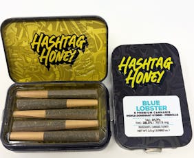 Hashtag Honey | Pre-roll | Blue Lobster | 0.5g x 5pk | 2.5g