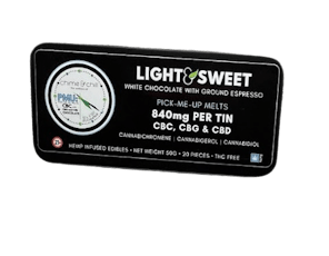 Chime & Chill | CBD | Edible | Chocolate - Light & Sweet | 840MG, 20
