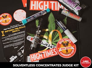 High Times | Solventless Concentrates Cannabis Cup Judge Kit