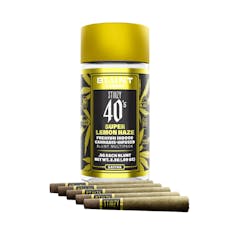 Stiiizy - Super Lemon Haze 40's Mini Infused Blunts 5pk 2.5g