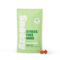 Stress Free Mind 5mg Strawberry Gummies 20 Pack | Snoozy