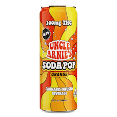 Uncle Arnie's | Orange Soda | Beverage | 100mg 12 oz