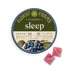 FLORIST FARMS | "Sleep" Bedtime Blueberry | 100MG GUMMIES