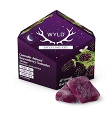 Wyld Gummies Boysenberry CBN 1:1