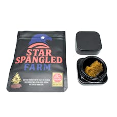 Cured Resin-IX | Star Spangled Farm | Lemon Diesel x Shishkaberry x C99 Blueberry | 2g | 1 ct