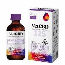 VetCBD Full Spectrum Pet Tincture 1oz | 125mg