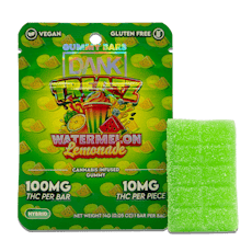 Dank | Watermelon Lemonade | Treatz Bar Gummy | 100mg