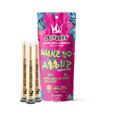 West Coast Cure - Wake Yo Ass Up Jefferey Infused Preroll 3pk 3.6g