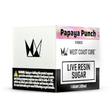 West Coast Cure - Papaya Punch Live Resin Sugar 1g