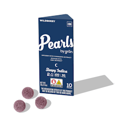 Gron | Edibles | Wildberry Pearls-2:1THC/CBN Indica | 10pk 100mg