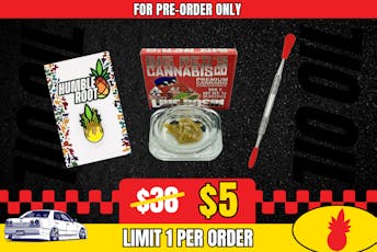 ONLY FOR PRE ORDER 07/10 OR LATER • $5 • 1g Dabz 4 Dayz Goodie Bag