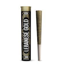 1g Lebanese Gold Infused Sativa Hash Pre-Roll - Sitka