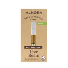 Almora Farm | Vape Cartridge | Live Resin | Cranberry Z Bomb | 1g