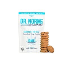 Dr. Norm's - Chocolate Chip Cookies 10pk 100mg