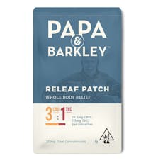 Papa & Barkley - 3:1 Transdermal Releaf Patch CBD Rich 7.5mg