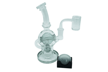 Bear Quartz | Sphere | Black