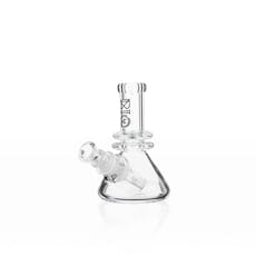 BIO Glass - 5 in. 14mm Mini Heavy Duty Black Beaker Water Pipe