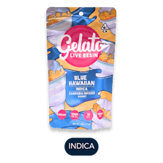 Gelato - Live Resin - Blue Hawaiian - Gummies - 100mg